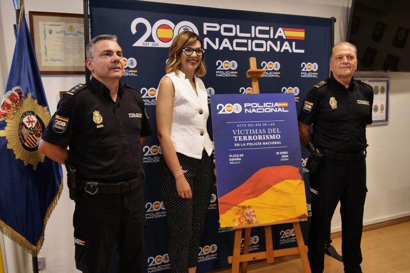 Moh hace un llamamiento a la sociedad para que respalde el acto del Día de las Víctimas del terrorismo en la Policía Nacional
